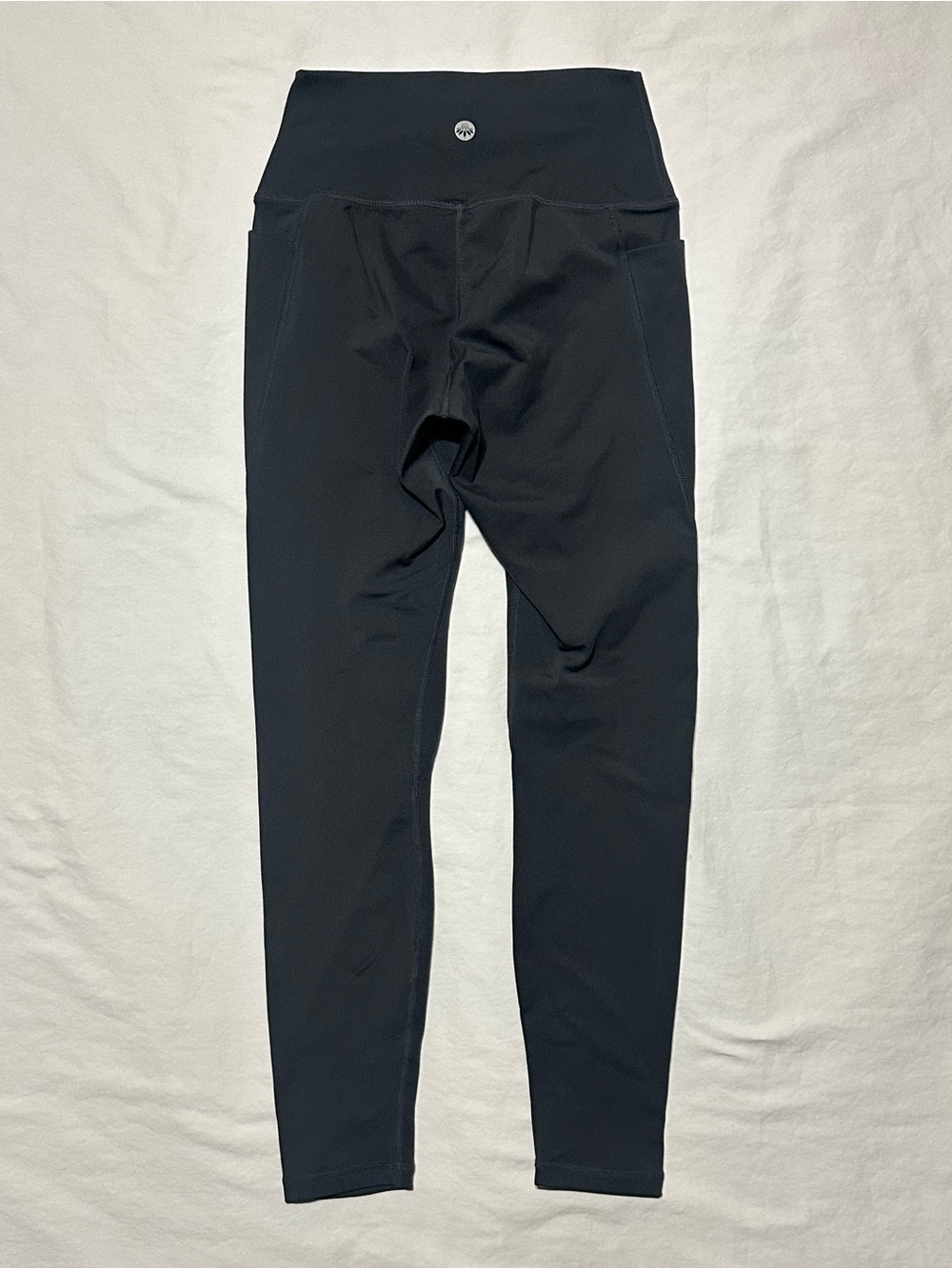 Senita Athletics Gray High-Waist Leggings w/ Pockets